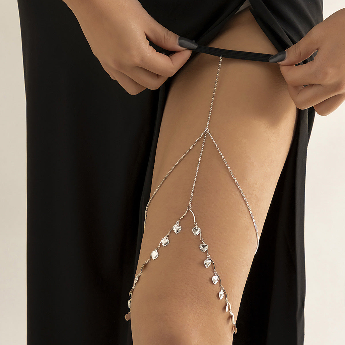 Leisure Beach Pearl Leg Ring Body Chain