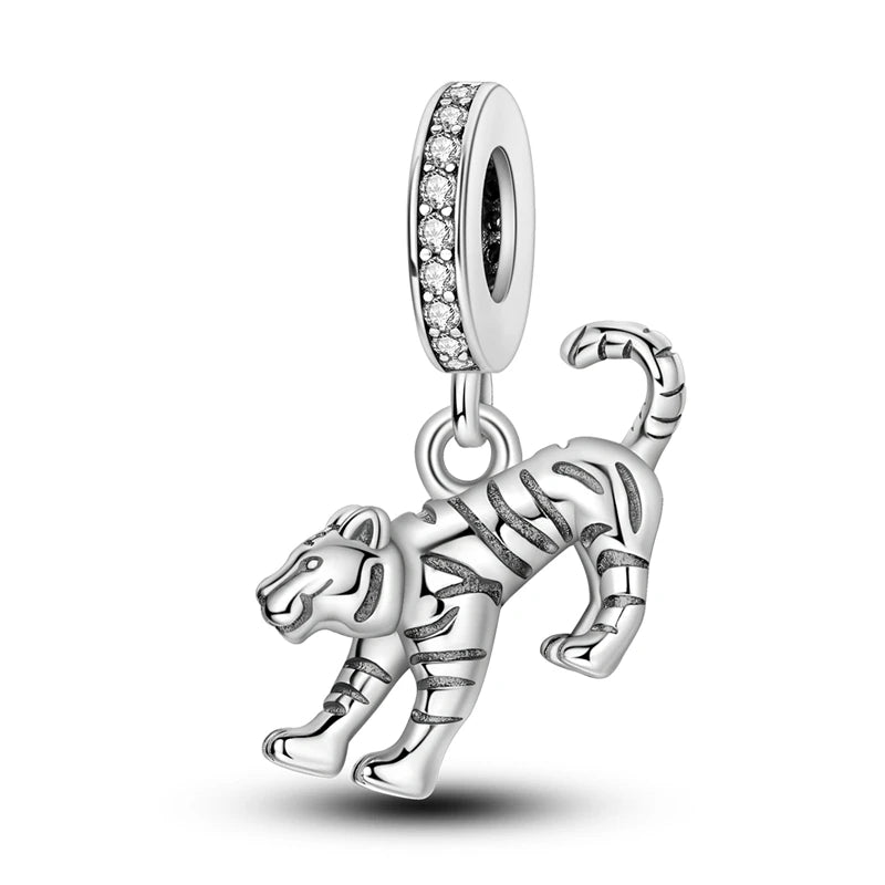 PAMELA 925 Sterling Silver Angel God Of Love Charms Wing Beads DIY For Original Pendant Bracelets Feather Jewelry For Women Gift