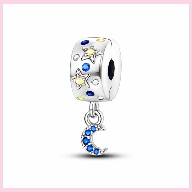 PAMELA 925 Sterling Silver Angel God Of Love Charms Wing Beads DIY For Original Pendant Bracelets Feather Jewelry For Women Gift