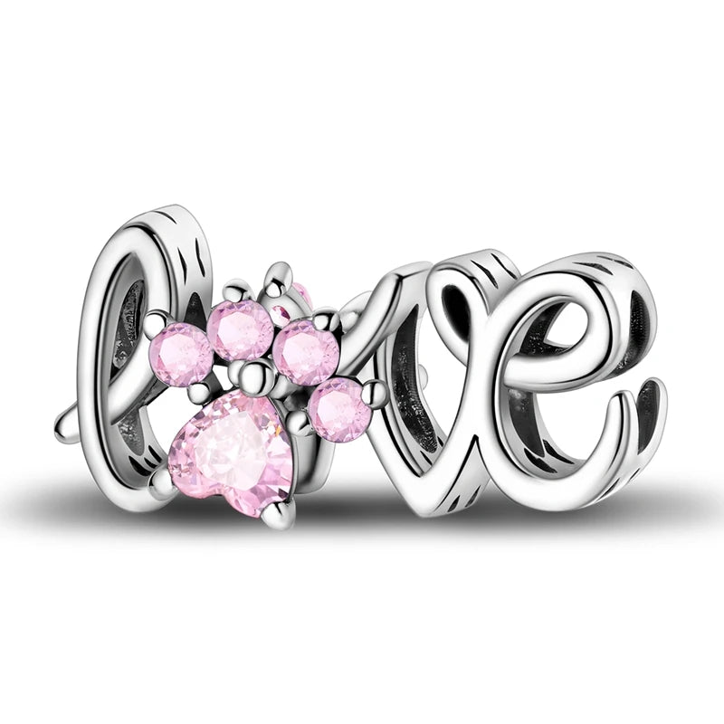 PAMELA 925 Sterling Silver Angel God Of Love Charms Wing Beads DIY For Original Pendant Bracelets Feather Jewelry For Women Gift