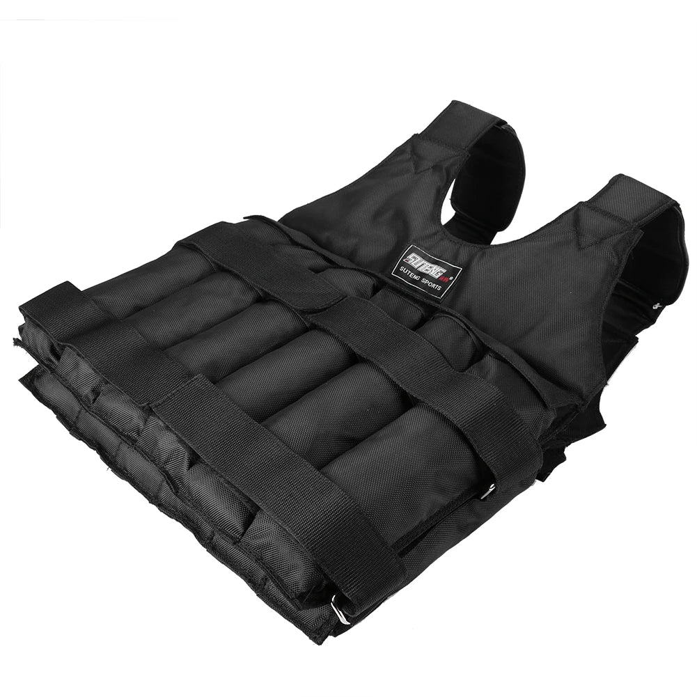 3/15/20/50kg Weight Training Suit Empty Bag Fitness Running Vest Adjustable Weight Jacket Workout Equipment for Workout Jogging