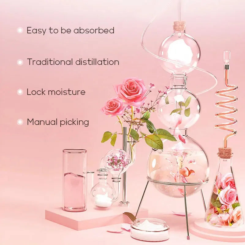 Face Care Rose Water Nourishing Skin Improve Dullness Facial Toner Damask Hydrosol Korean Skincare Products 100ml