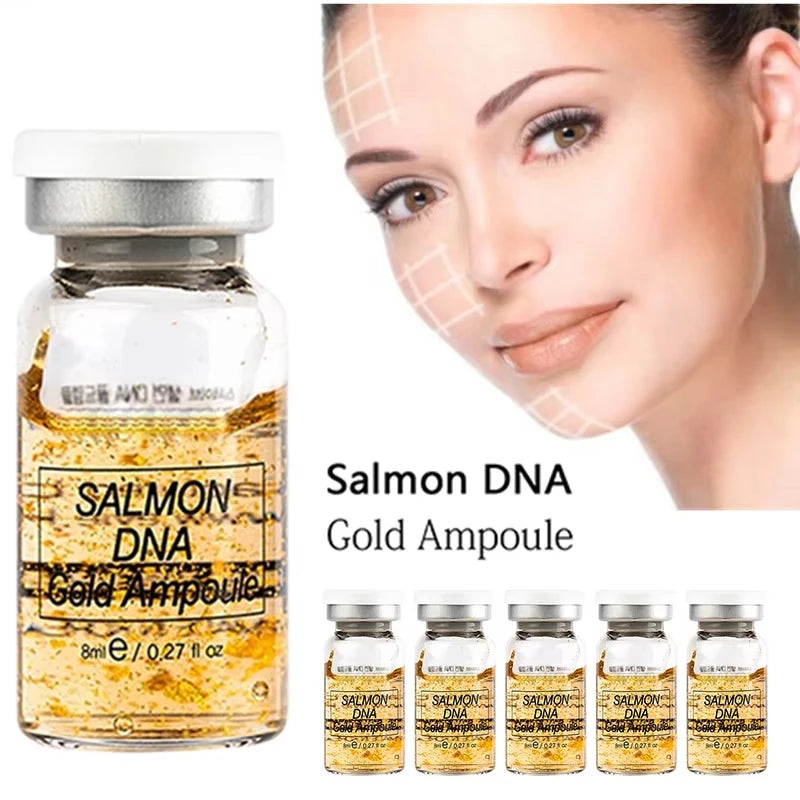 korean Cosmetics Original Salmon DNA Gold Ampoule/Peptide Essence Serum Beauty Health Niacinamide Skin Care For Men and Women