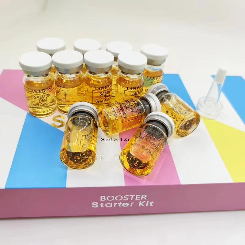 korean Cosmetics Original Salmon DNA Gold Ampoule/Peptide Essence Serum Beauty Health Niacinamide Skin Care For Men and Women