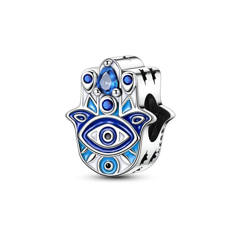 PAMELA 925 Sterling Silver Angel God Of Love Charms Wing Beads DIY For Original Pendant Bracelets Feather Jewelry For Women Gift