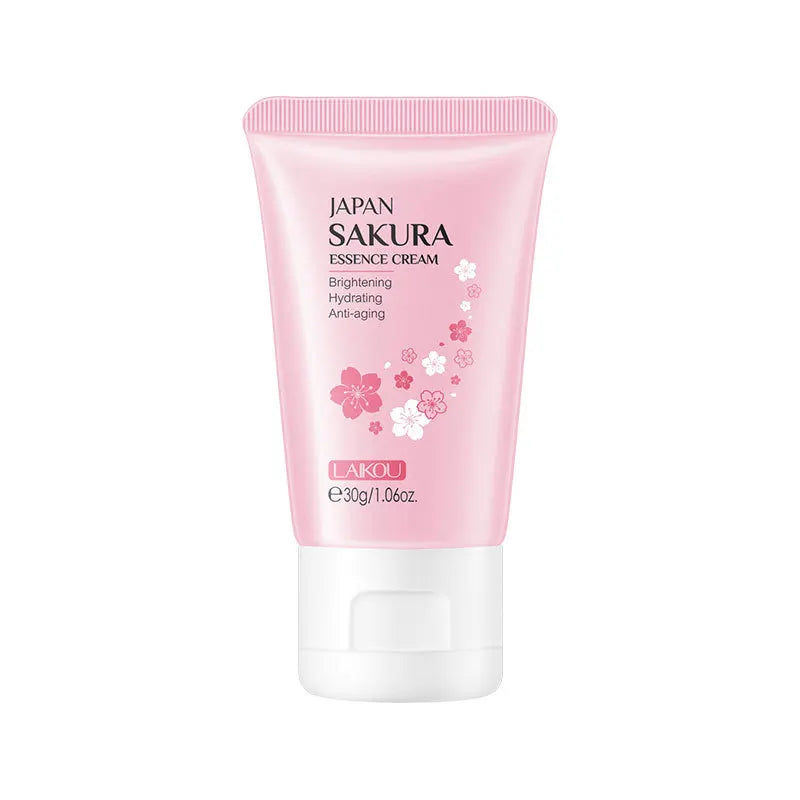 LAIKOU 30g Japan Sakura Essence Face Cream Hydrate Moisturizing Cherry Blossom Refreshing Essence Facial Lotion Korean SkinCare