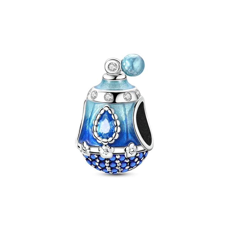 PAMELA 925 Sterling Silver Angel God Of Love Charms Wing Beads DIY For Original Pendant Bracelets Feather Jewelry For Women Gift