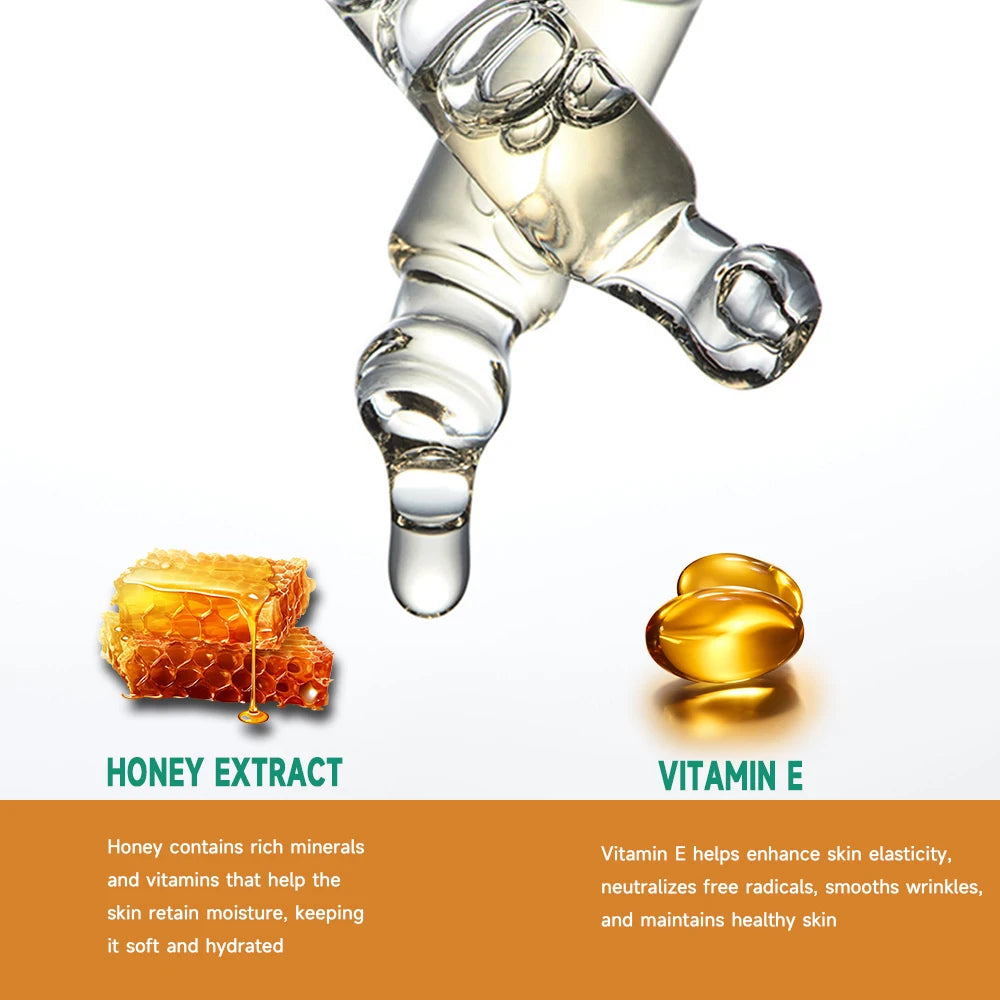 Vitamin E Manuka Honey Essence Moisturizing Face Serum Korean Skincare Products Antiwrinkle Facial Serum40ml/60ml 2025 NEW