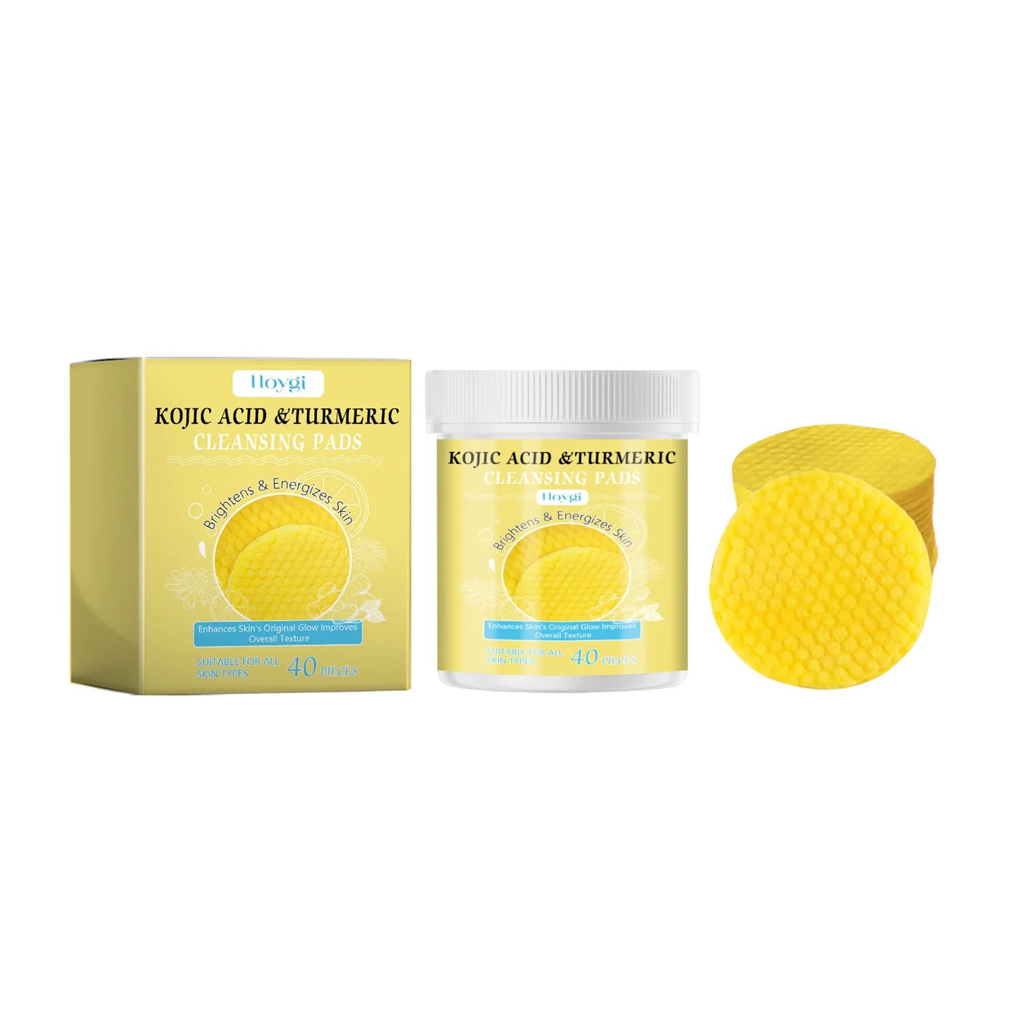 Turmeric Cleanser Oil Control Dark Spot Removal Anti Acne Deep Cleansing Shrink Pore Brightening Moisturizing Vitamin C Cream