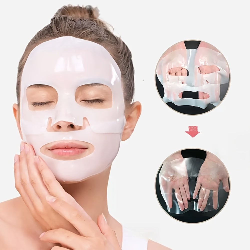 16-Pack Bio Collagen Face Masks with Hyaluronic Acid - Firming & Moisturizing Skincare, Alcohol-Free for All Light Beige Types, Korean Skincare Essentials, Perfect Mother's Day Gift, Face Light Beige Care