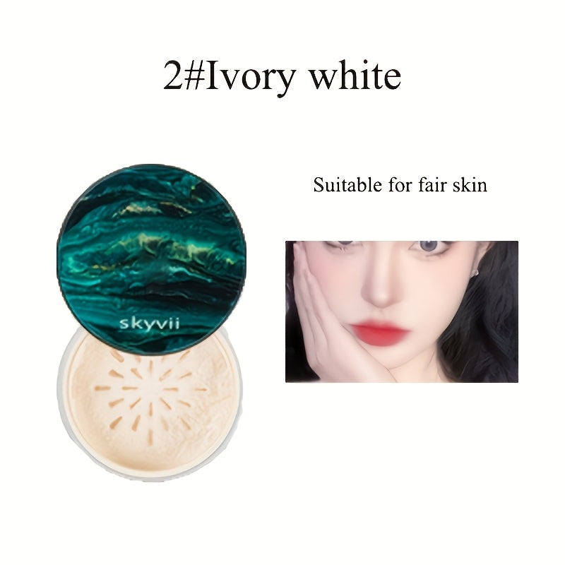 Waterproof Makeup Setting Powder Sweat Resistant And Oil Control Long Lasting And Non Smudge Matte Finish Loose Powder, St Patrick Day Gift Contain Plant Squalane