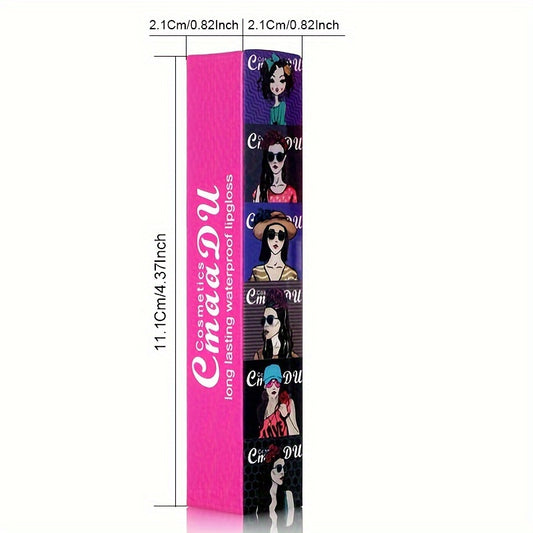 11 Color Long Lasting Waterproof Lip Gloss, Metallic Shimmer Glitter Finish Lipstick for Valentine's Day Gifts and Music Festival
