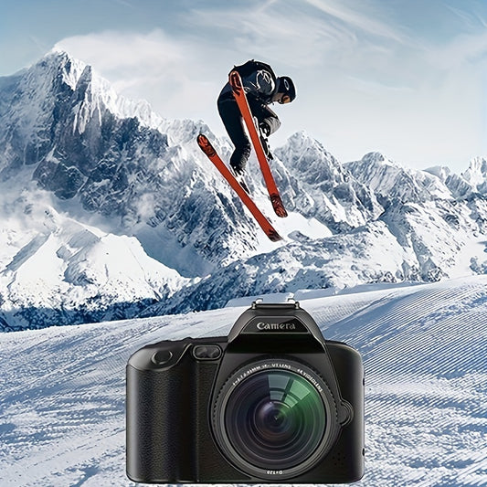 CR60 Supports 128GB Memory, 6400W Pixels, 4K Recording, 3-inch IPS Screen, Dual Lens, Large Aperture, Ultra Long Battery Life, 16X Anti Shake Zoom, IR-CUT Night Vision Digital Camera
