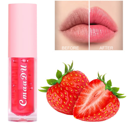 Vibrant Color Changing Lip Glaze Gel - Long Lasting, Moisturizing, Waterproof, Nourishing Lipstick for All Skin Types, Perfect Valentines Day Gift for Women