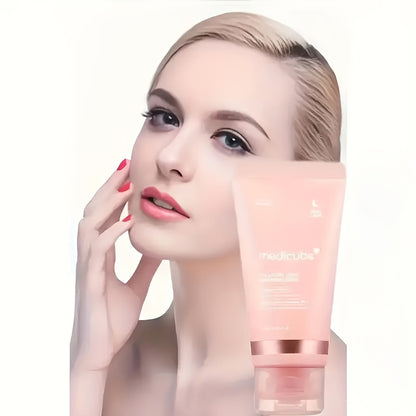 Medicube-Bio Collagen Overnight Mask with Brush - Elasticity and Moisturizing Care, Contains Collagen - Korean Skincare Product, 2.53oz