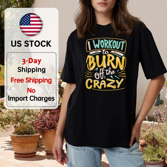 Women's Workout T-Shirt: Gym Fitness Sports Tee, Christmas Gift for Mom Wife Daughter Dad