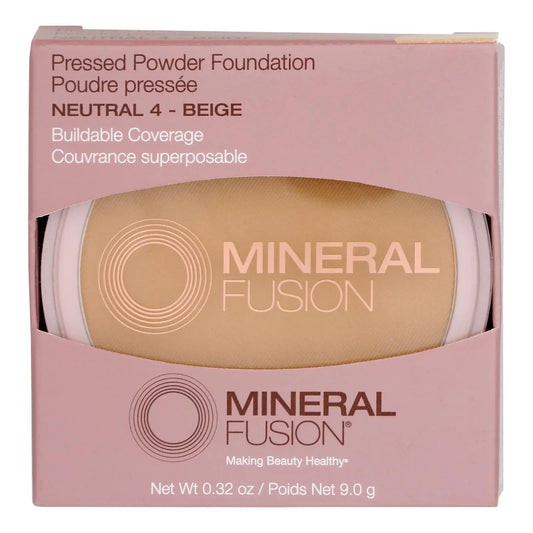 UD Mineral Fusion Makeup Pressed Base Natural 4-1 Each .32 Oz Setting Powder