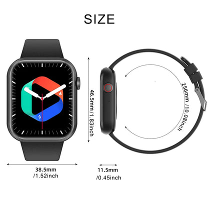 SENBONO Life3  Smart Watch Men square HD Screen Blue Tooth Call Heart Rate Water Proof Sport Smartwatch Women for IOS Android