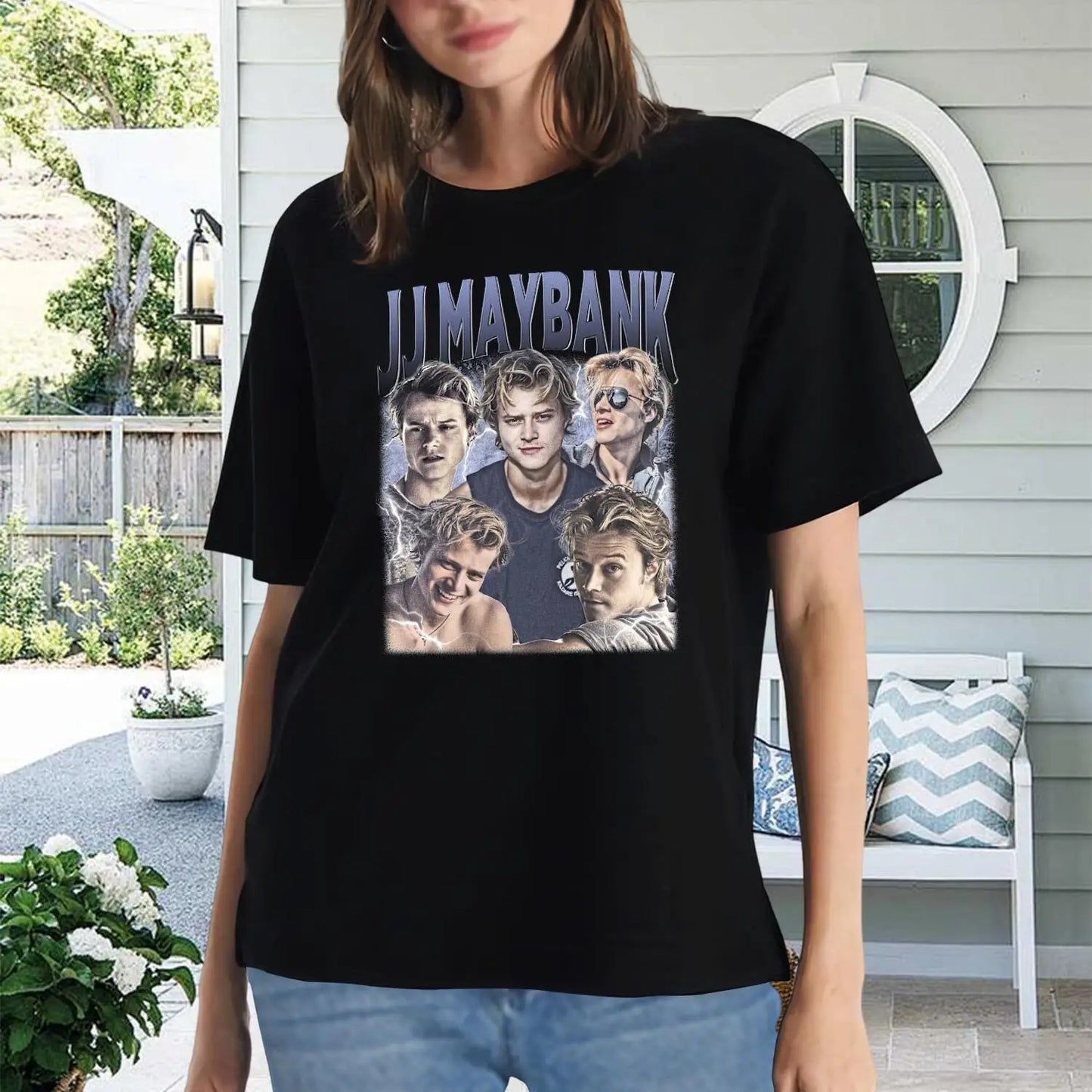 Women's JJ Maybank Bootleg Vintage T-Shirt - Christmas Gift for Ladies