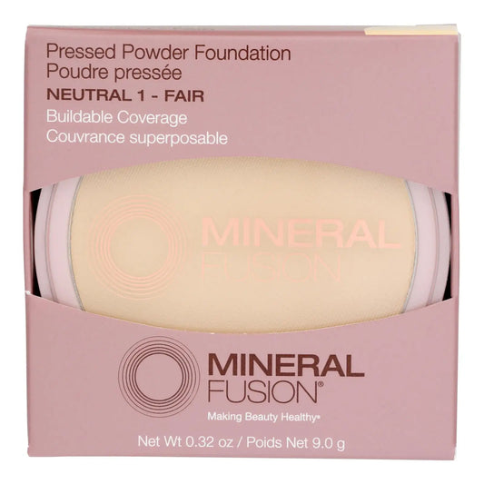 UD Mineral Fusion Makeup Pressed Base Natural 1-1 Each .32 Oz Setting Powder