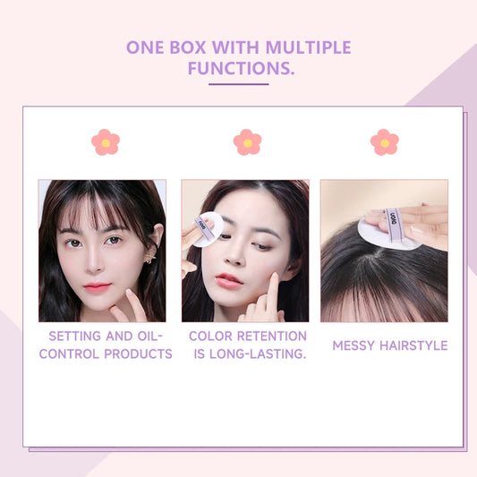 Cute Soft Focus Setting Powder, Waterproof, Matte, Lightweight Coverage, Color Correcting For Even Tone