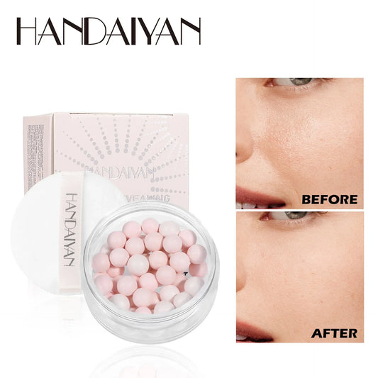 5 Colors Setting Loose Powder Ball Face Brightener Contouring Highlight Pearl Long Lasting Oil Control Powder Makeup Cosmetics