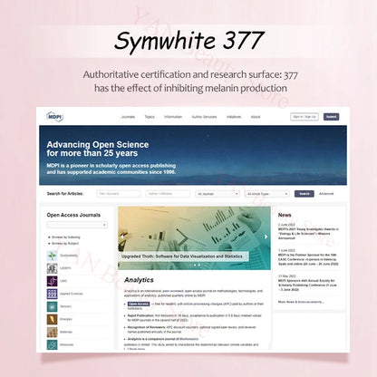 28pcs/set Symwhite 377 Whitening Ampoule, Vitamin C Light Spot Serum, Niacinamide Brightening Essence Korean Skincare Products