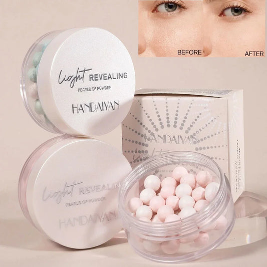 5 Colors Setting Loose Powder Ball Face Brightener Contouring Highlight Pearl Long Lasting Oil Control Powder Makeup Cosmetics