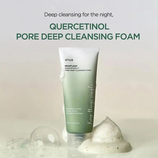 150ml Facial Cleanser Deep Cleansing Moisturizing Oil Control Refreshing Non-Drying Cleanser with Rich Foam for Skin Care