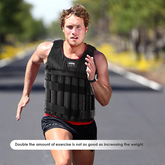 3/15/20/50kg Weight Training Suit Empty Bag Fitness Running Vest Adjustable Weight Jacket Workout Equipment for Workout Jogging