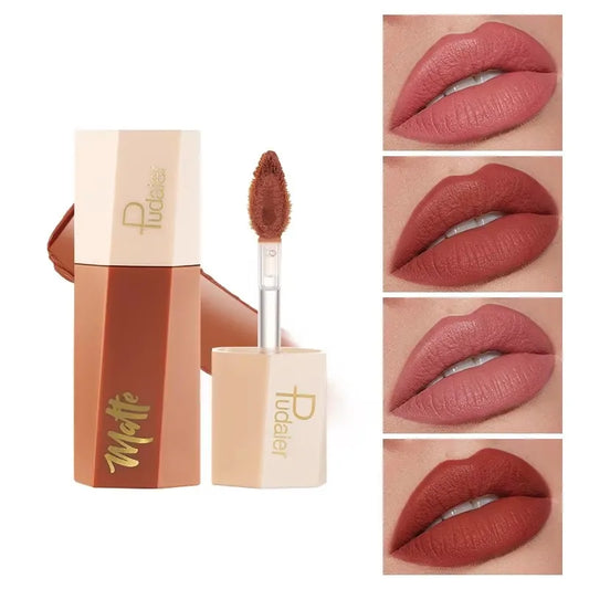 14 Colors Matte Lip Gloss Long-lasting Waterproof Non-stick Cup Lip Glaze Sexy Waterproof Liquid Lipstick Lip Makeup.