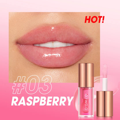 O.TWO.O Color Changing Lipstick 3-in-1 Lip Blam Transferproof Long Lasting Non-Sticky Moisturizing Glossy Shine Lip Gloss Makeup