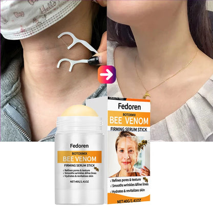 Bee Venom Anti-Wrinkle  Moisturizing Stick Firming Tighten Sagging Deep Hydration Fade Fine Lines Brightening Korean Skincare