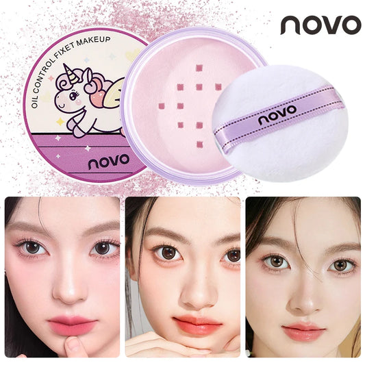 Cute Soft Focus Setting Powder, Waterproof, Matte, Lightweight Coverage, Color Correcting For Even Tone