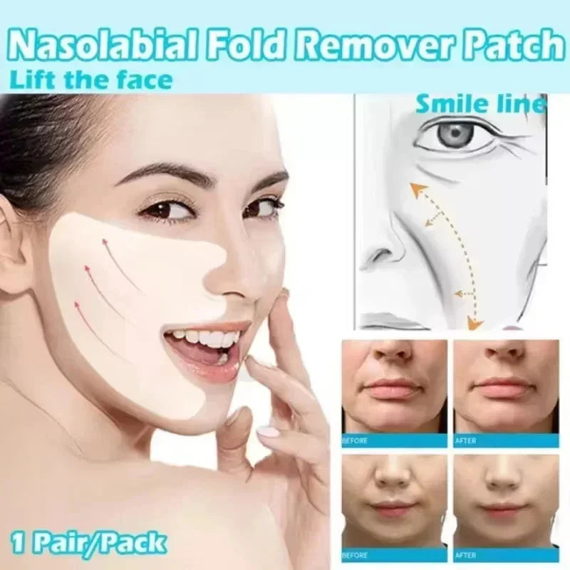 Hyaluronic Acid Anti-Wrinkle Nasolabial Mask Deep Hydration Nourishing Repair Firming Lifting Fade Fine Lines Korean Skincare