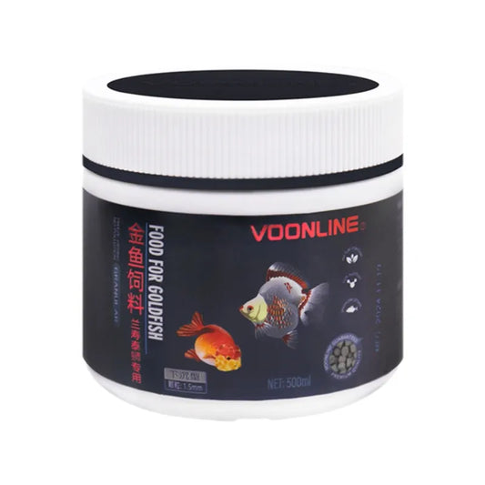 Voonline Goldfish Food High-Protein Formula for Body Enhancement Scientific Nutrition for Optimal Growth and Vibrant Hue