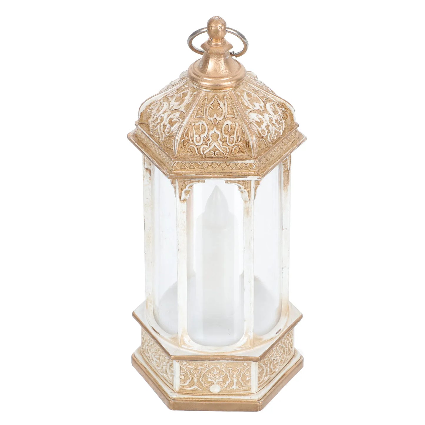 Lantern Plastic Holder Decorative Night Light for Home Office Party Christmas Decorations LED Atmosphere Lamp