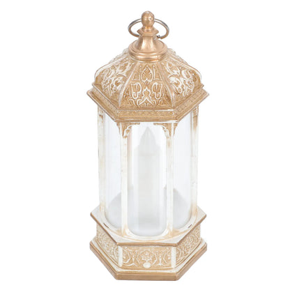 Lantern Plastic Holder Decorative Night Light for Home Office Party Christmas Decorations LED Atmosphere Lamp