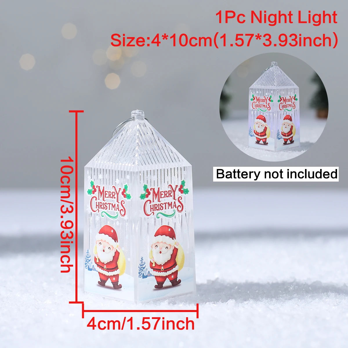 Christmas Lantern Light Merry Christmas Decorations for Home 2025 Navidad Christmas Tree Ornaments Xmas Gifts New Year 2026