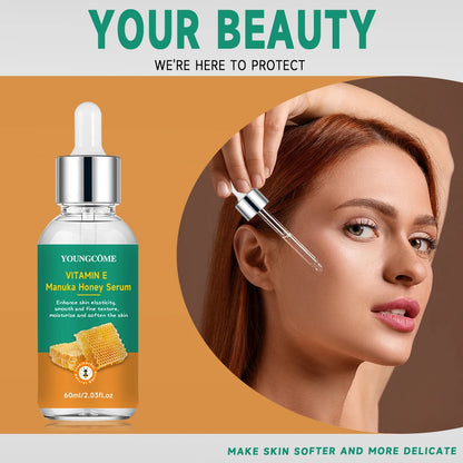 Vitamin E Manuka Honey Essence Moisturizing Face Serum Korean Skincare Products Antiwrinkle Facial Serum40ml/60ml 2025 NEW