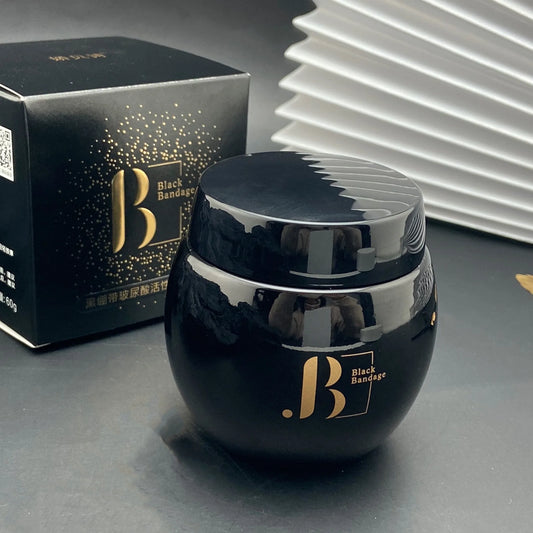 Black Bandage Hyaluronic Acid Active Peptide Face Cream Moisturizing Nourishing Smooth Facial Care Cream Korean Skincare Product